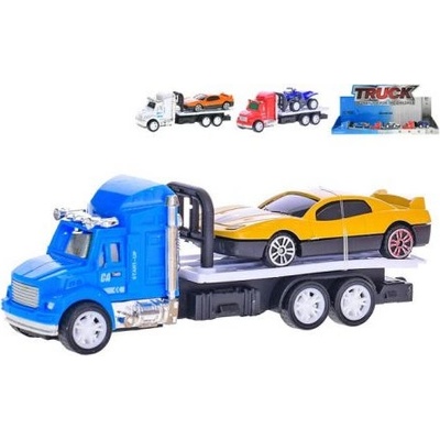 M.T. Nákladní auto 12,5 cm na setrvačník s vozidlem - různé barvy Barva: Červená | Zboží Auto