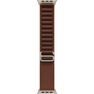 Apple Watch 49mm burgundsky červený Alpský tah - Small - provedení z přírodního titanu MK7D4ZM/A