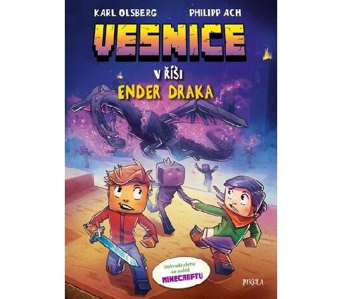 Minecraft vesnice v říši Ender draka
