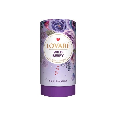 Lovare sypaný čierny čaj Wildberry 80 g