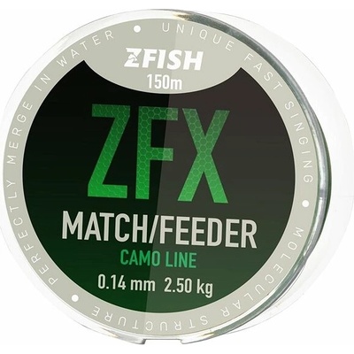 Zfish ZFX Match Feeder CamoLine 150 m 0,14 mm 2,5 kg