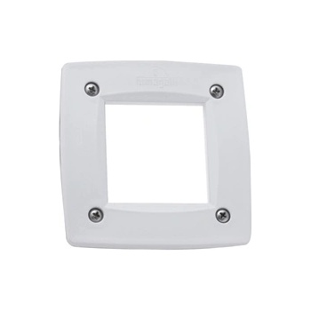 Fumagalli LETI 100 SQUARE ST LED 3W GX53 сива външна стенна лампа за вграждане 3C4.000. 000. LYG1K (3C4.000.000.LYG1K)