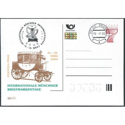 Česká pošta (2000) CDV 41 O - P 55 - München - razítko