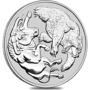 The Perth Mint Australia Býk nebo medvěd 1 oz