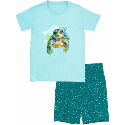 Pánske pyžamo TURTLE zelená