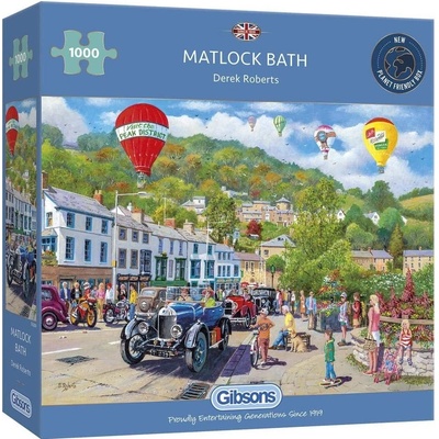 GIBSONS Vesnice Matlock Bath 1000 dielov