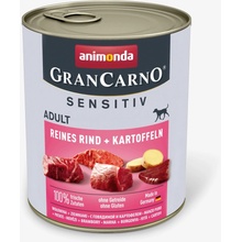 Animonda Gran Carno Sensitiv Adult Hovädzie so zemiakmi 800 g