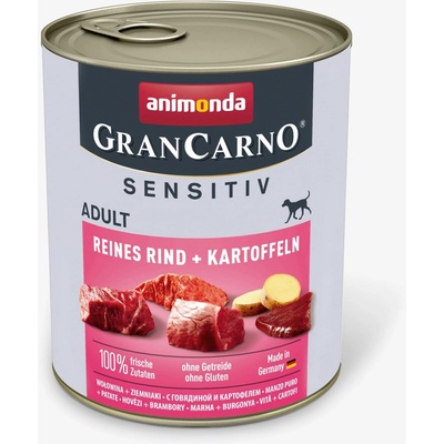 Animonda Gran Carno Sensitiv Adult Hovädzie so zemiakmi 800 g