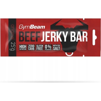 GymBeam Tyčinka sušené hovězí maso pepř 25 g