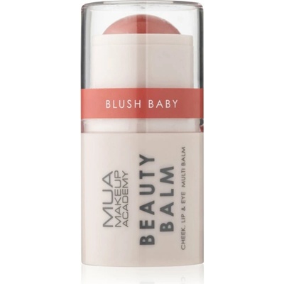 MUA Makeup Academy Beauty Balm krémová lícenka v tyčinke Blush Baby 4 g