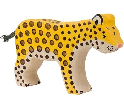 Holztiger Leopard