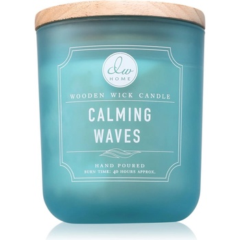 DW HOME Signature Calming Waves ароматна свещ с дървен фитил 326 гр