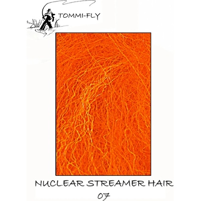 Tommi-Fly Streamerové Vlasy Nuclear Streamer Hair Orange