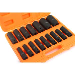 BJC Комплект от 16 ковани ударни вложки bjc 1/2" 8-32 мм 15538 (m58295)