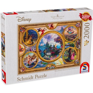 Schmidt Spiele Пъзел Schmidt от 2000 части - Филмите на Дисни, Томас Кинкейд (59607)