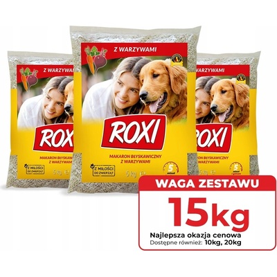 Roxi Instantné cestoviny so zeleninou pre psa 5 kg