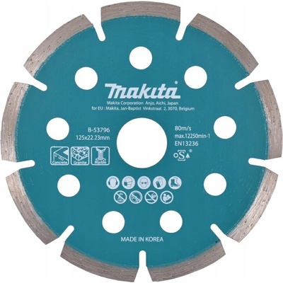 Diamantový kotouč Makita 125x22,23 GRANIT - B-53796