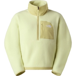 The North Face Дамски поларен пуловер The North Face Women's Yumiori Off Peak 1/2 Zip Jacket Fleece jumper - Lemon Mist / Pear (105-6485-0312)