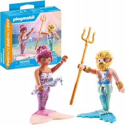 Playmobil 71799 DuoPack Mořská panna a Triton