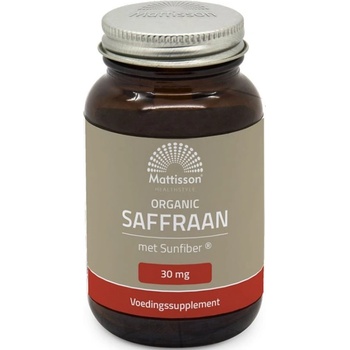 Mattisson Healthstyle Organic Saffron, 60 капсули, Mattisson Healthstyle
