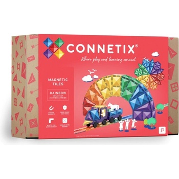 Connetix Rainbow Mega Box 212 ks