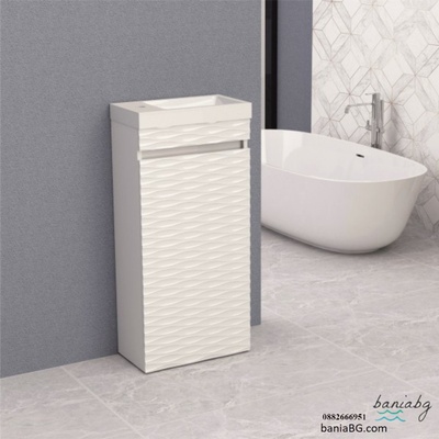Inter Ceramic Долен стоящ pvc шкаф за баня icp 3979