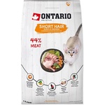 ONTARIO Онтарио Кот Късокосмест Патешко и Пилешко 6, 5 кг