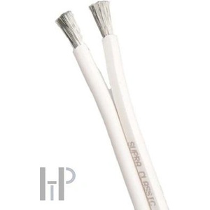 Supra Cables Supra Classic 4.0 White - Репродукторен кабел 1 м (073191)