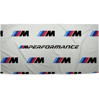 Sablio Uterák MPERFORMANCE biely vzor 70 x 140 cm
