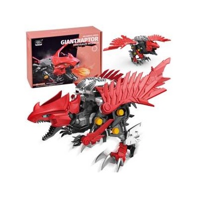 Jokomisiada Dinosaur RAPTOR movable folding model ZA437