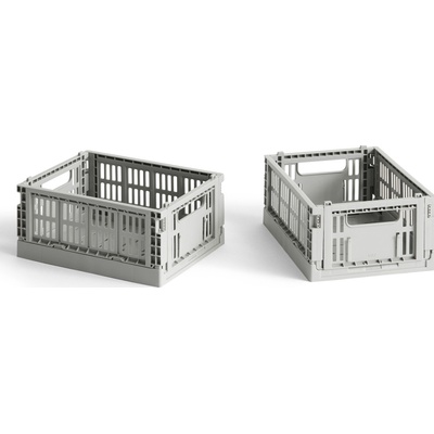 Hay Colour Crate Mini кошчета за съхранение светлoсив, 2 бр (AE358-A668-AB85)
