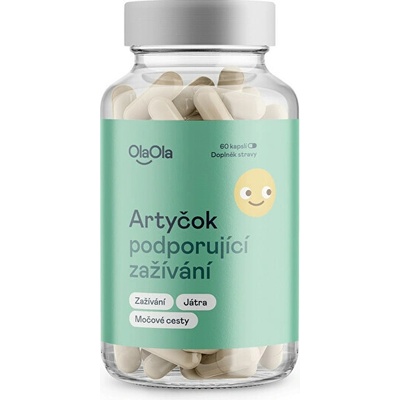 OlaOla Artyčok podporující zažívání 60 kapslí