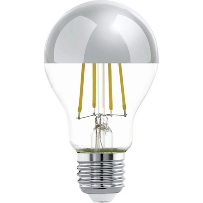 Eglo LED žiarovka so zrkadlovým vrchlíkom A60 E27/7,3W/230V 2700K