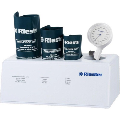 Riester Сфигмоманометър Riester e-mega комплект с кутия