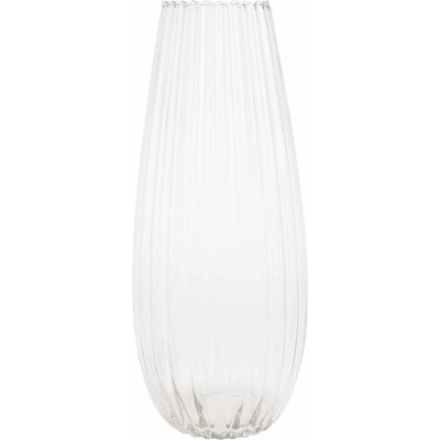 Home Styling Collection Úzká skleněná váza, průměr 20 × 50 cm