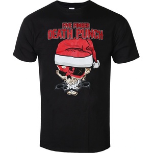 ROCK OFF мъжка тениска Five Finger Death Punch - Santa Knucklehead - ROCK OFF - FFDPTS38MB