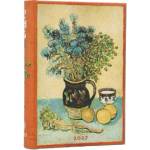 Paperblanks 2027 Van Gogh's Still Life Mini 12-Month Hardcover Dayplanner (Elastic Band Closure) Daily | Paperblanks