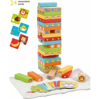 Lucy & Leo Hádaj kto Jenga