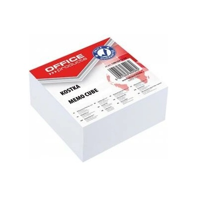 OFPRO Blok kocka lepená 85x85x40mm biela