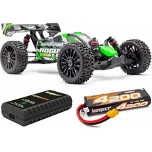Rogue Buggy 2.0 3S BRUSHLESS RTR 4wd - zelená + akumulátor a nabíjač