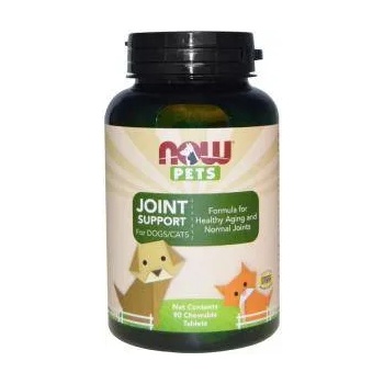 NOW Хранителна добавка за кучета и котки - PET - Joint Support - 90 таблетки - NF4303