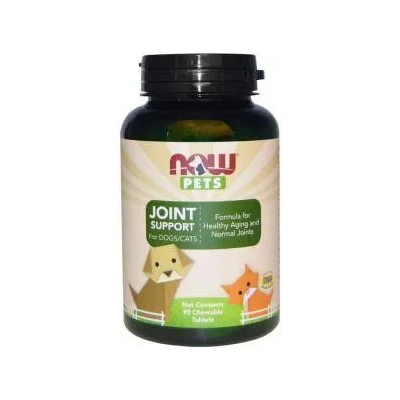NOW Хранителна добавка за кучета и котки - PET - Joint Support - 90 таблетки - NF4303