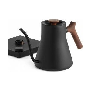 Fellowes Fellow Stagg EKG PRO - Electric Kettle - Matte Black with Wooden Handle Електрически кани