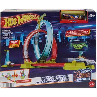 Mattel Hot Wheels Závodní dráha Neon Speeders home11 BB