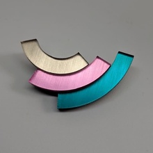Fifle Rainbow Teal brož 435