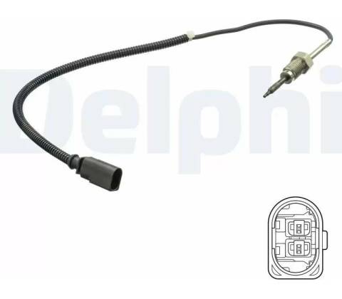 DELPHI Čidlo teploty výfukových plynů DF TS30172