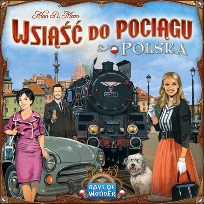 Days of Wonder Ticket to Ride Poland Map Exp.