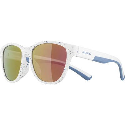 Alpina Детски слънчеви очила Alpina Kid's Flexxy Cool II Mirror S3 Sunglasses - White / Lilac Gloss / Smoke Pink Mirror - размер One Size (205-5200-0211)