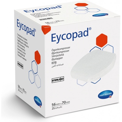 Hartmann Eycopad Oční kompres s protektivním účinkem 5,6 x 7 cm 1 ks
