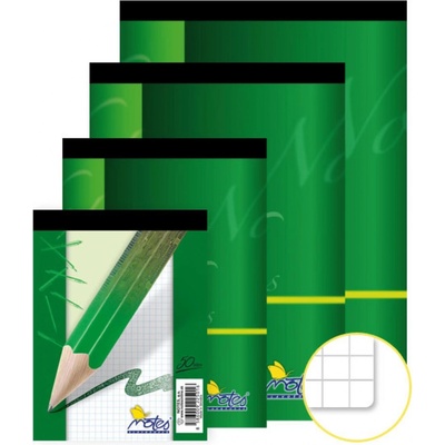 Herlitz blok lepený A4 čtverečkovaný 50 listů – Zboží Mobilmania